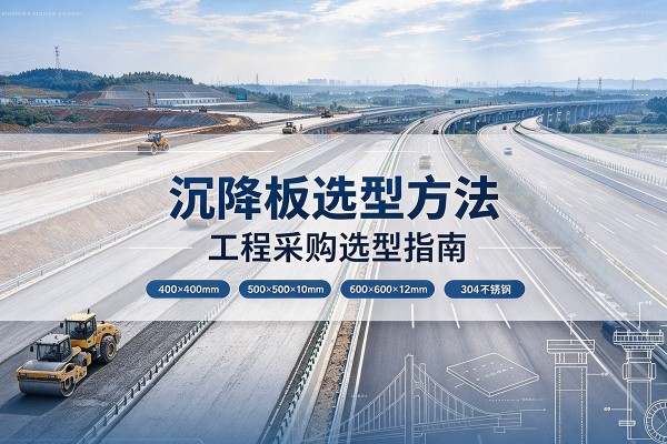 江油沉降板选择方法
