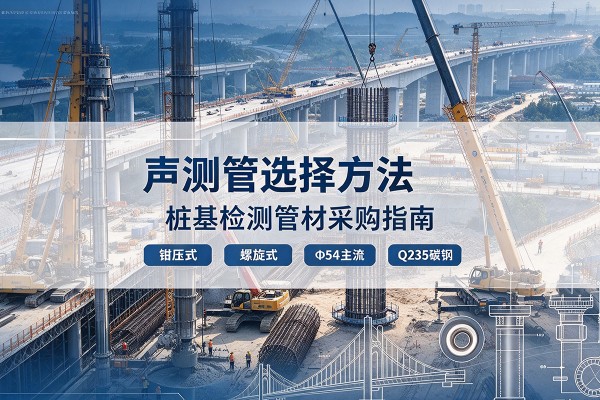 江油声测管选型标准
