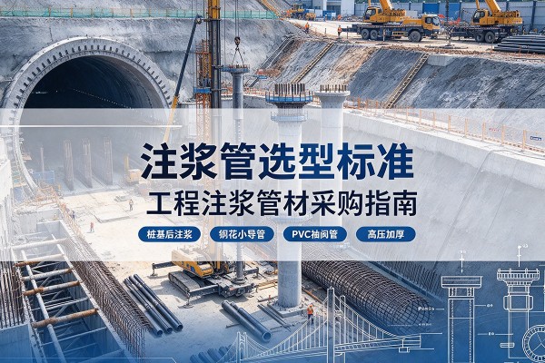 江油注浆管选型标准