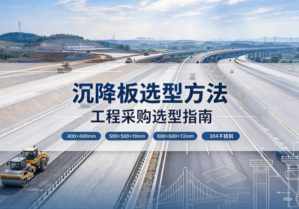 江油沉降板选择方法